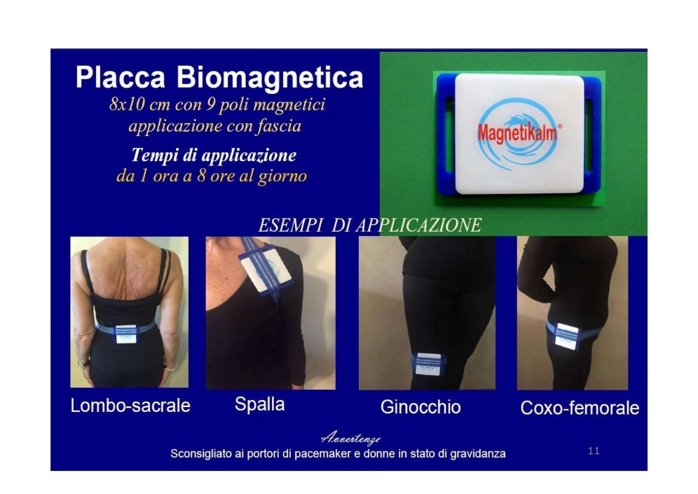 Placca Magnetica con fascia placca magnetica per i dolori