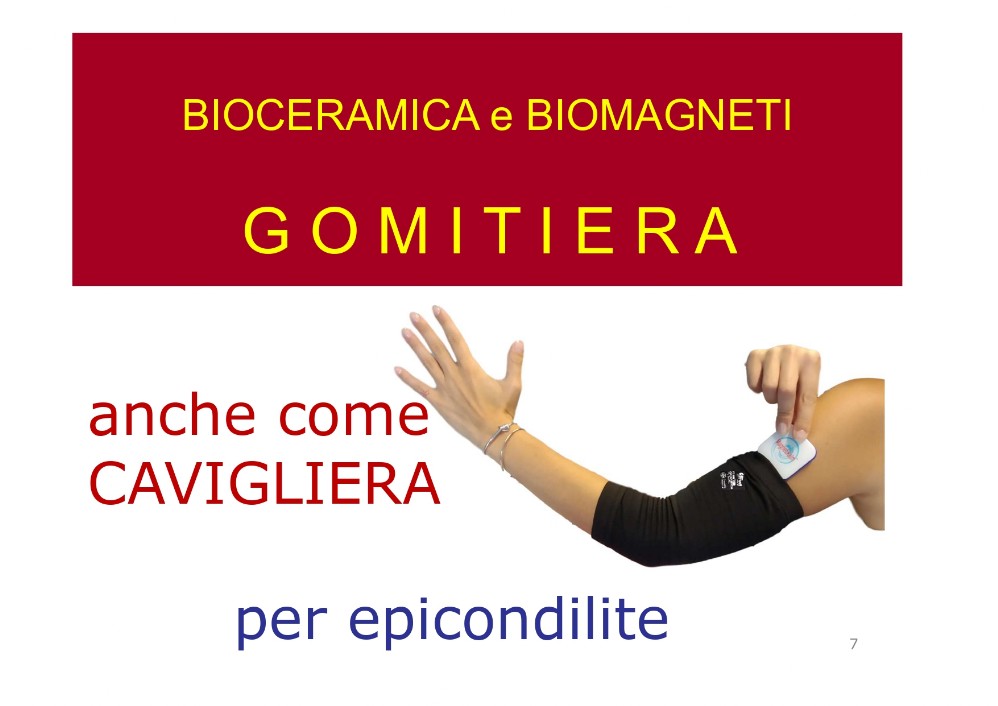 Gomitiera per dolori al gomito Gomitiera in bioceramica